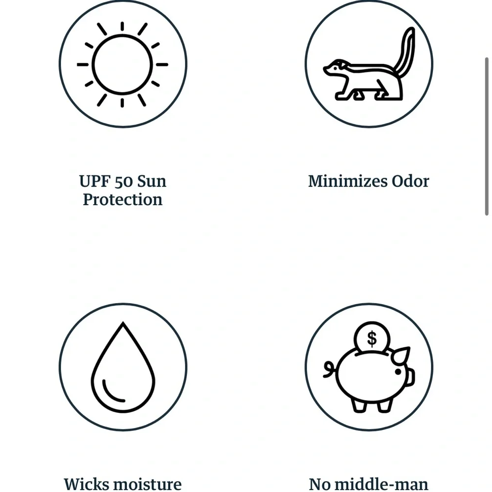 NWT Poncho Men Outdoors Long Sleeve Shirt, Size Regular M, Grey Ghost - Picture 9 of 11